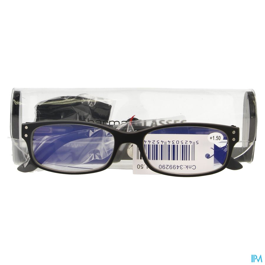 Pharmaglasses Visionblue Pc01 Lun.lect.+1.50 Black