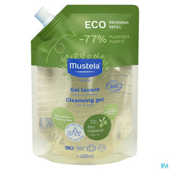 Mustela BIO gel lavant eco-recharge 400 ml