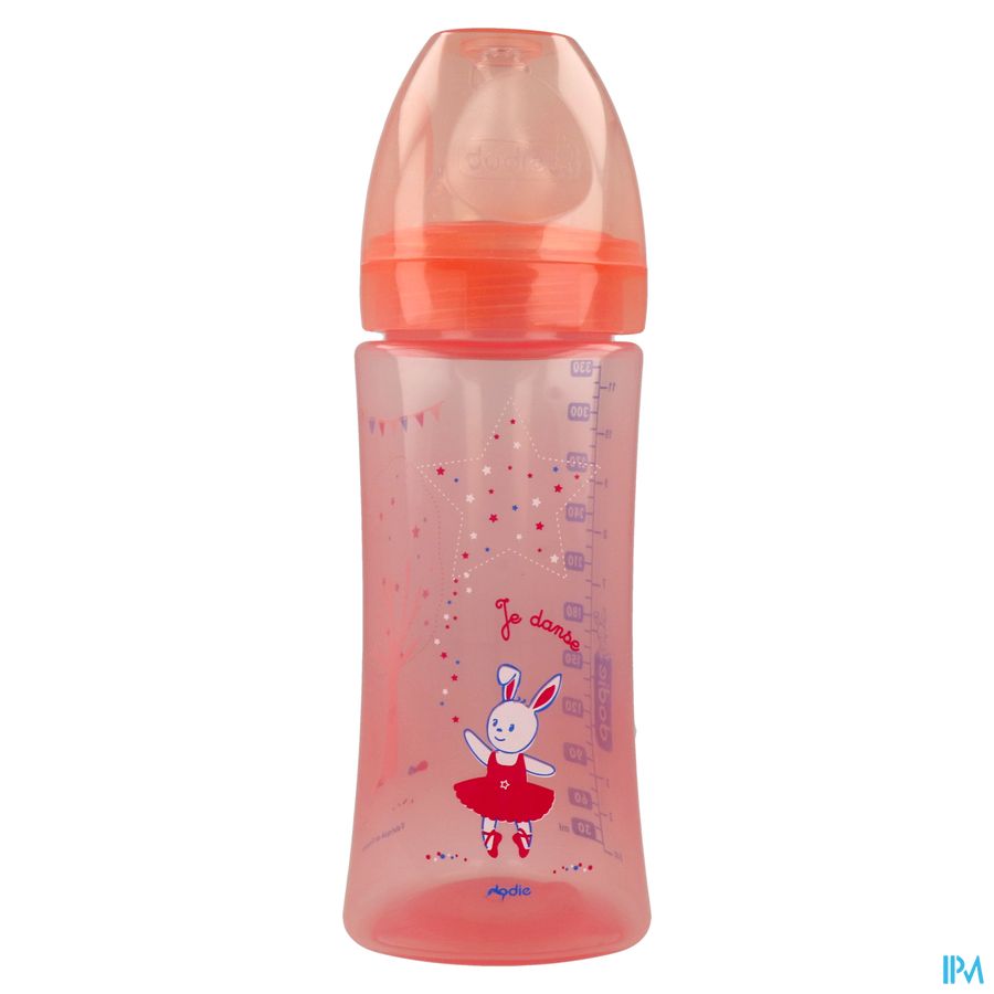 Dodie Biberon Initiation+ Rose Danseuse 330ml