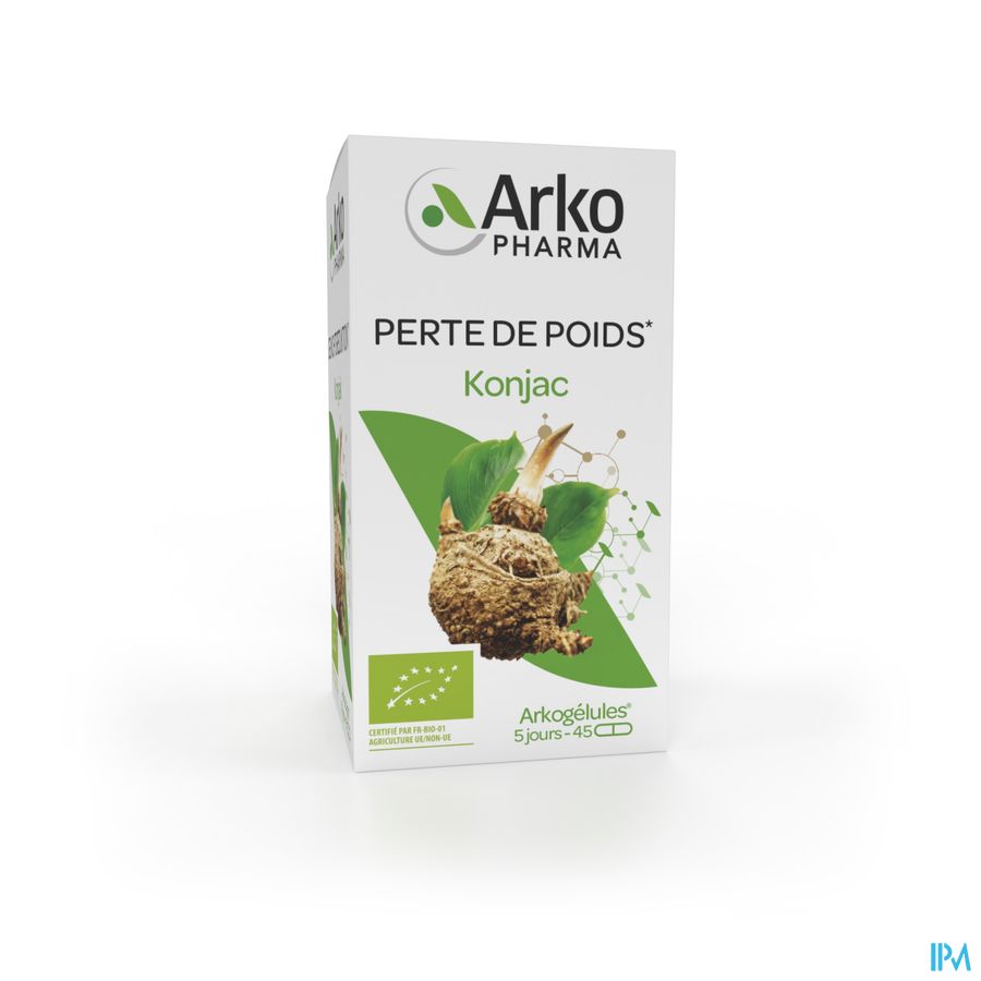 Arkogelules Konjac Bio Caps 45 Nf