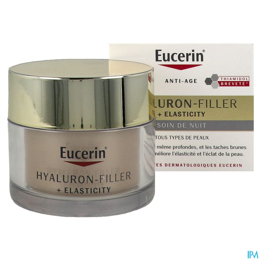 Hyaluron-Filler + Elasticity Soin de Nuit Anti-Rides & Anti-Âge Pot 50ml