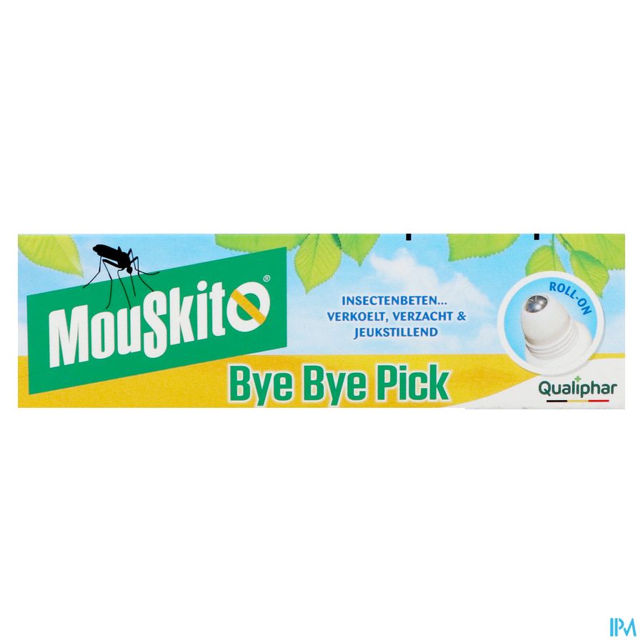 Mouskito Bye Bye Pick 15 ml - Roller rafraichit & apaise après piqûres d'insectes
