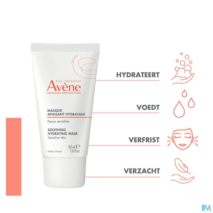 Eau Thermale Avène Masque Apaisant Hydratant Les Essentiels