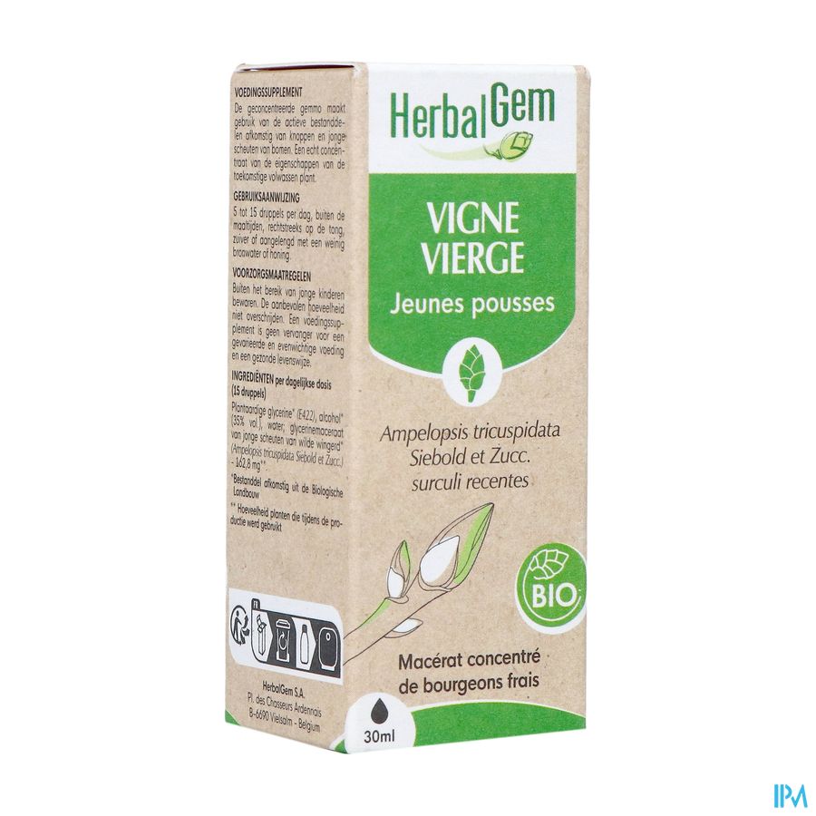 Herbalgem Vigne Vier Bio 30ml