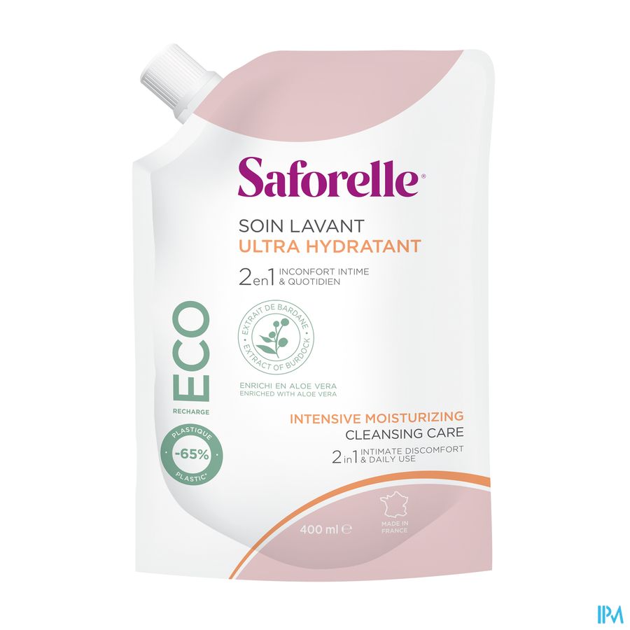 Saforelle Soin Lavant Ultra Hydra Eco Rechar.400ml