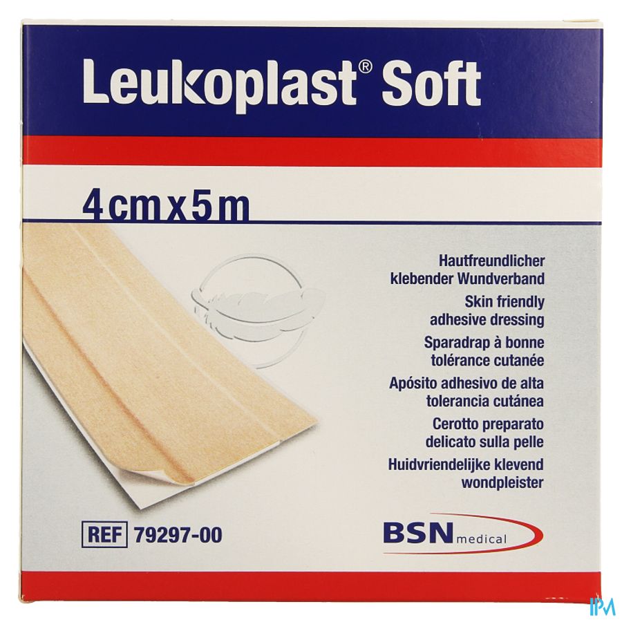 Leukoplast Soft 5mx4cm 1