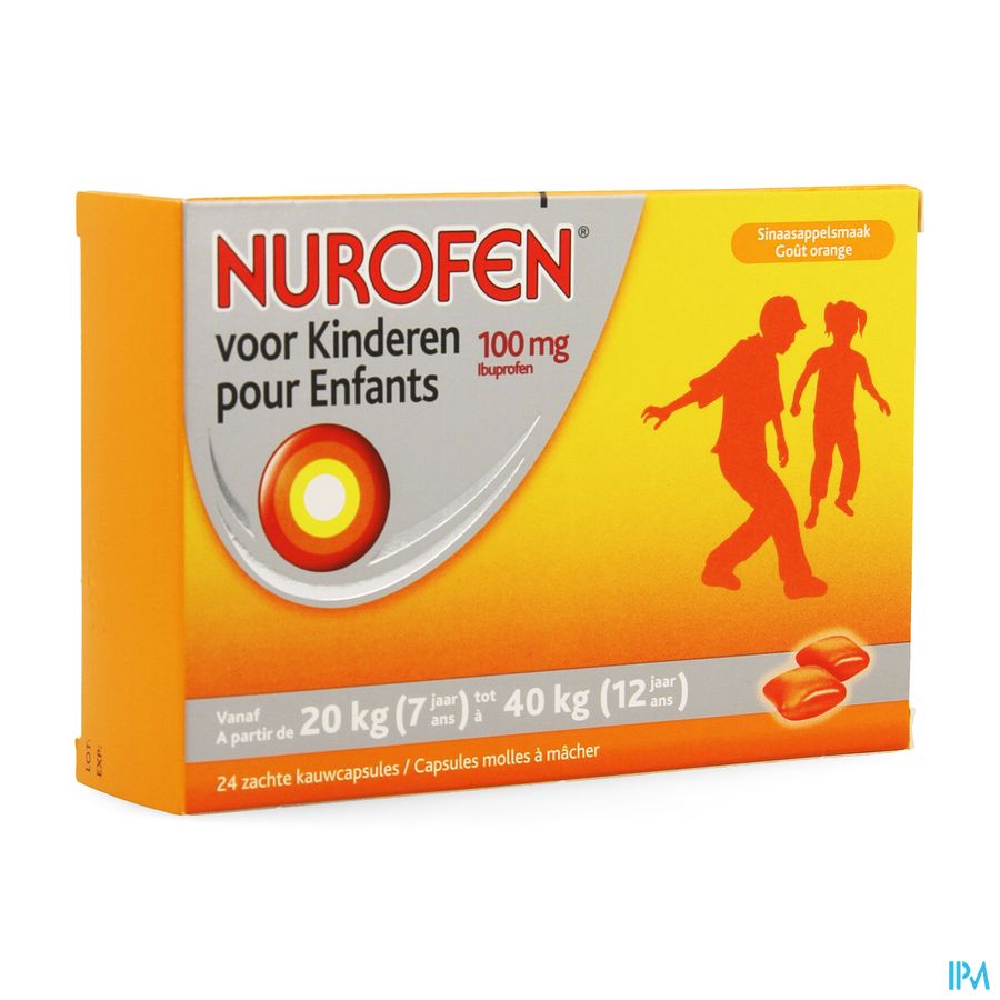 Nurofen Enfant 100mg Caps Molles A Macher 24