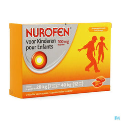 Nurofen Enfant 100mg Caps Molles A Macher 24