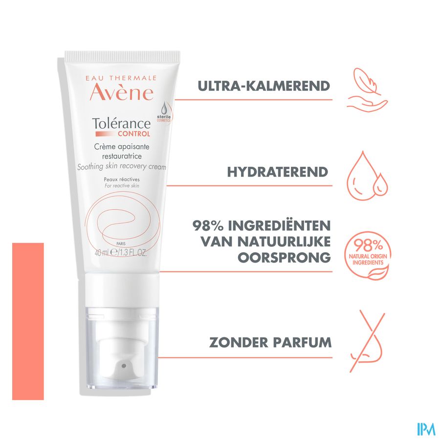 Eau Thermale Avène - Tolérance CONTROL Crème apaisante restauratrice Cosmétique Stérile®