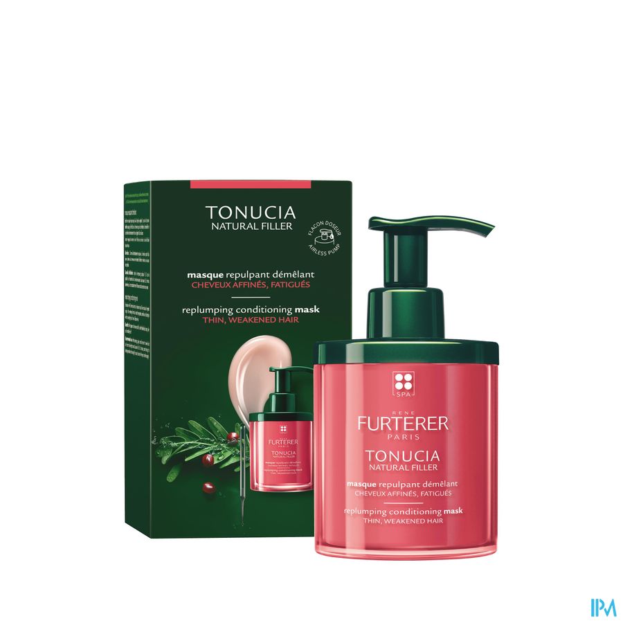 René Furterer - Masque repulpant démêlant - Masque densifiant pro-jeunesse - TONUCIA NATURAL FILLER