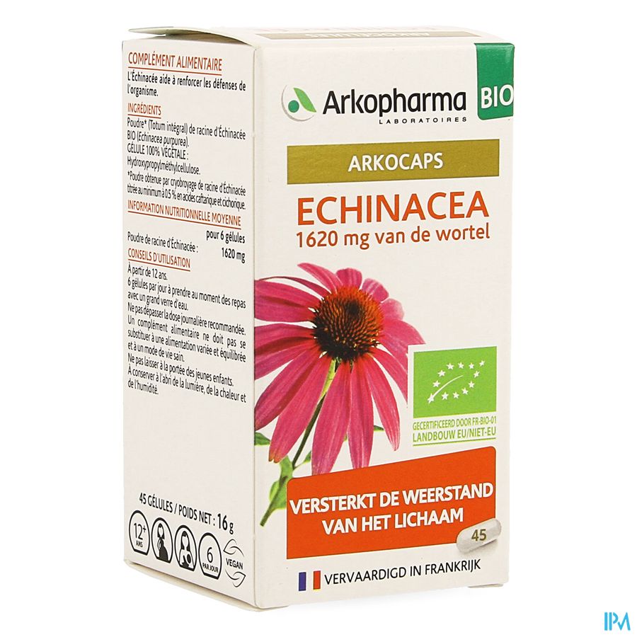 Arkogelules Echinacee Bio Caps 45 Nf