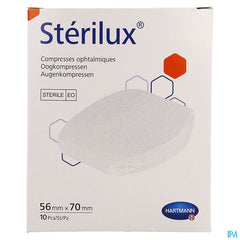 Sterilux Comp.ocul. 56x70 St.10 P/s