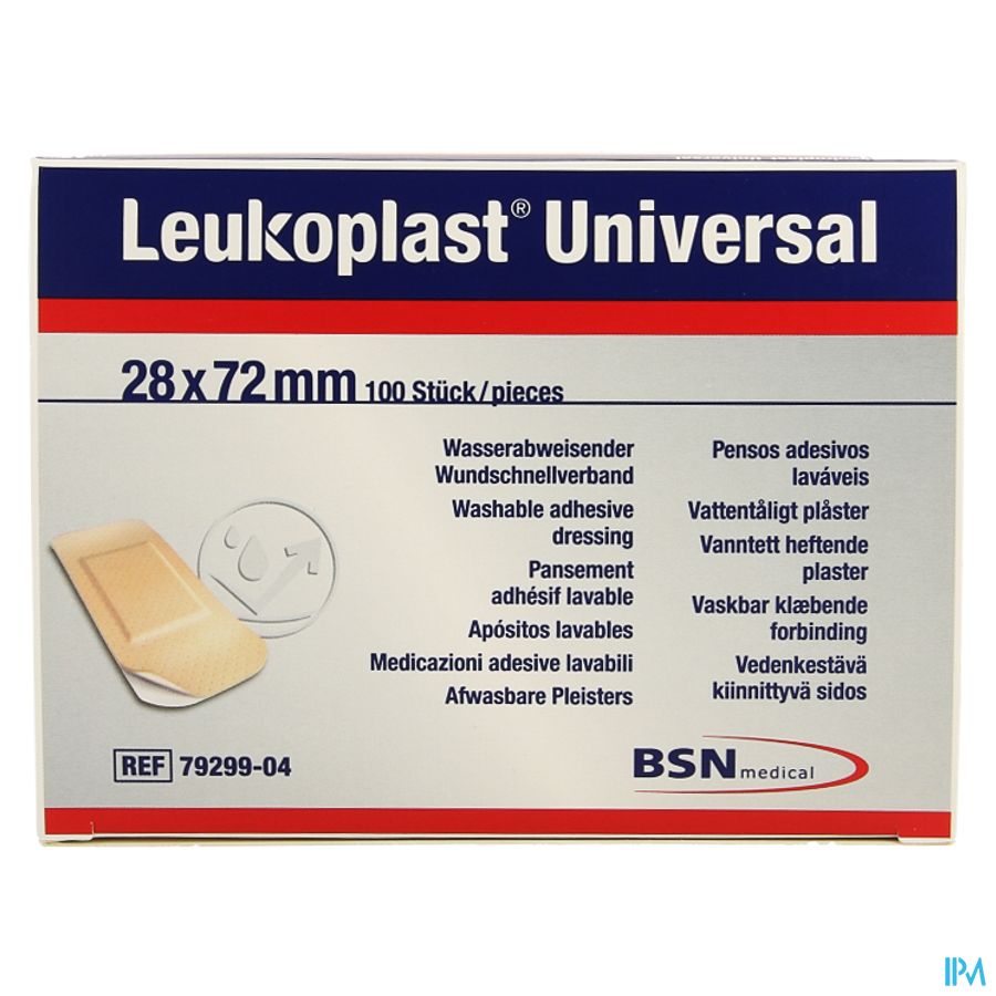 Leukoplast Universal 28x72mm 100