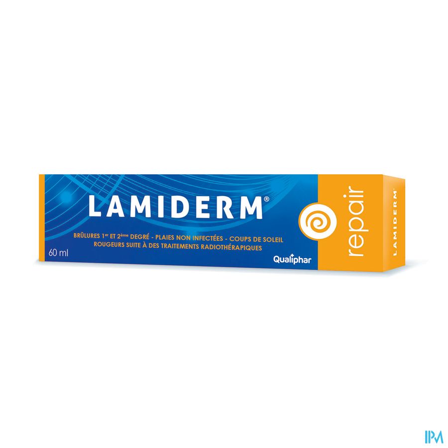 Lamiderm Repair émulsion de plaie 60 ml - plaies, brûlures