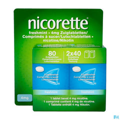 Nicorette Freshmint 4mg Comp A Sucer S/sucre 80 Nf