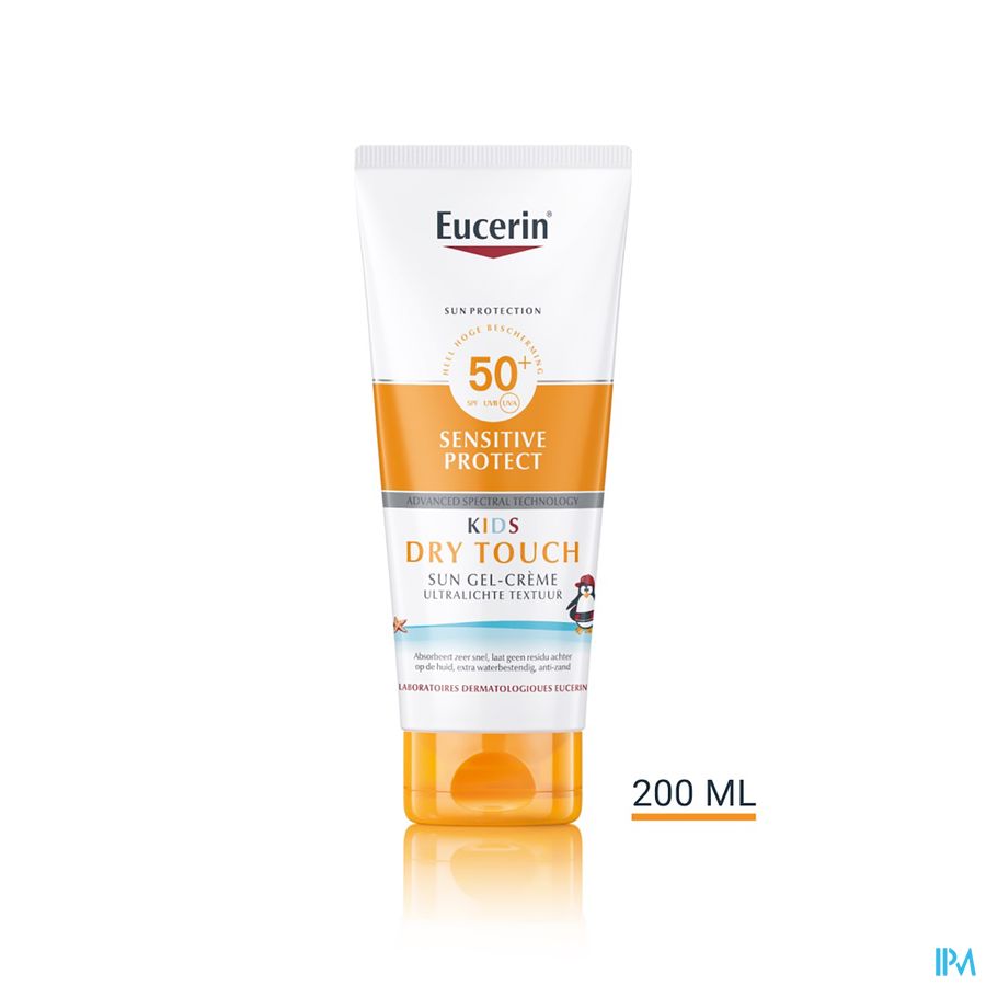 Eucerin Sun Kids Ip50+ Toucher Sec 200ml