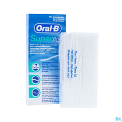 Oral-b Floss Super Floss Mint Waxed 50m