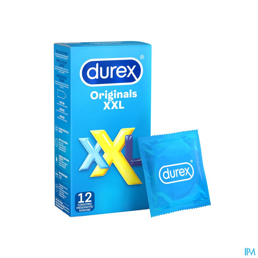 Durex Originals Xl Preservatifs 12