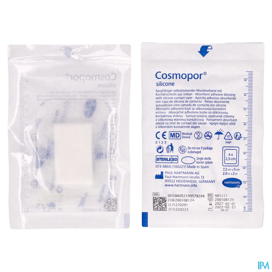 Cosmopor Silicone Selfcare 7,5x 5cm 5