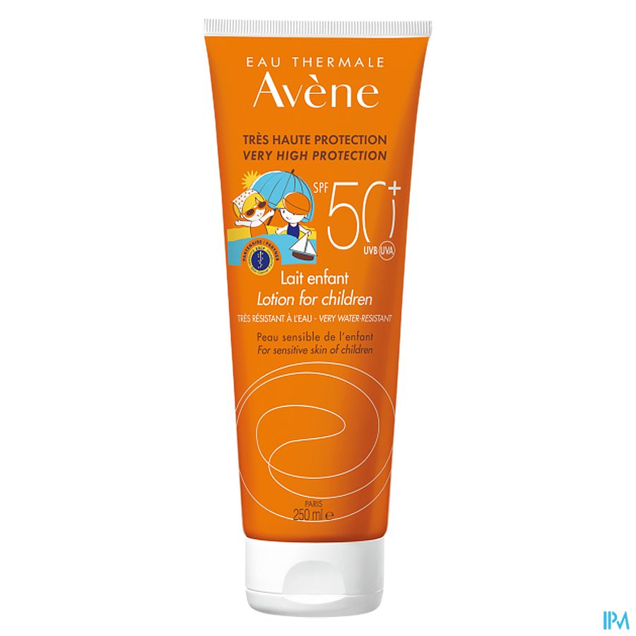 Eau Thermale Avène - Lait enfant SPF50+ Soins solaires ORANGE