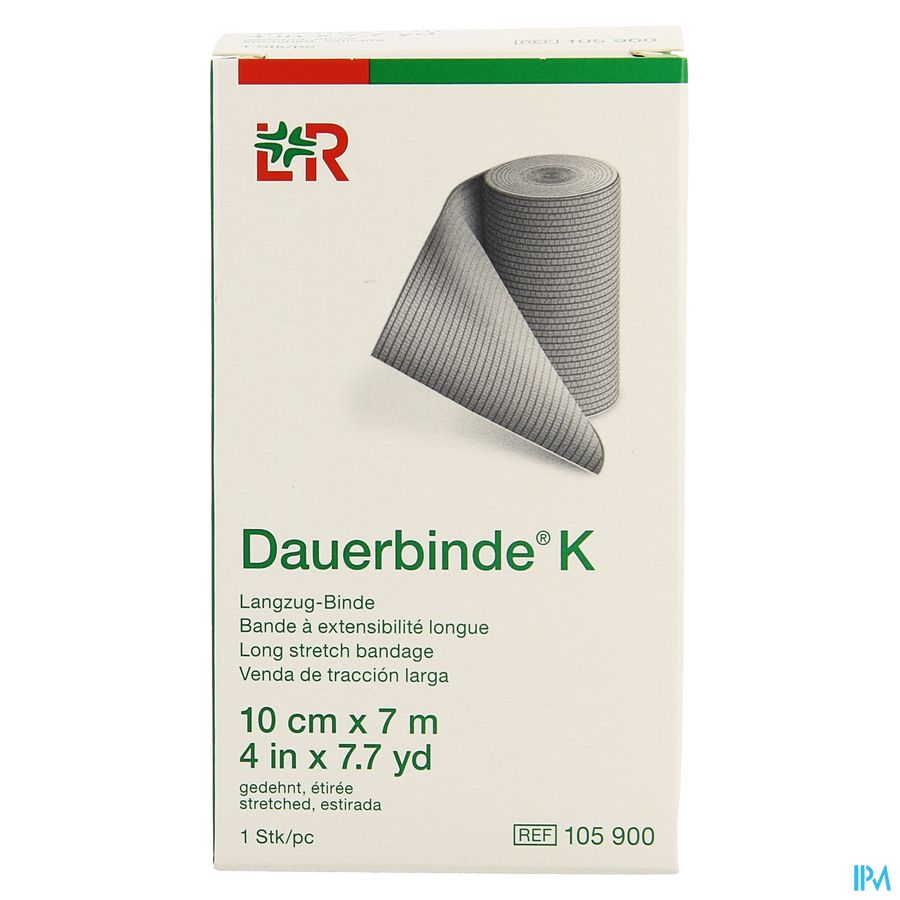 Dauerbinde K 10cm X 7m 1 105900