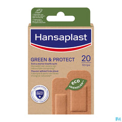 Hansaplast Pansements Green&protect Strips 20