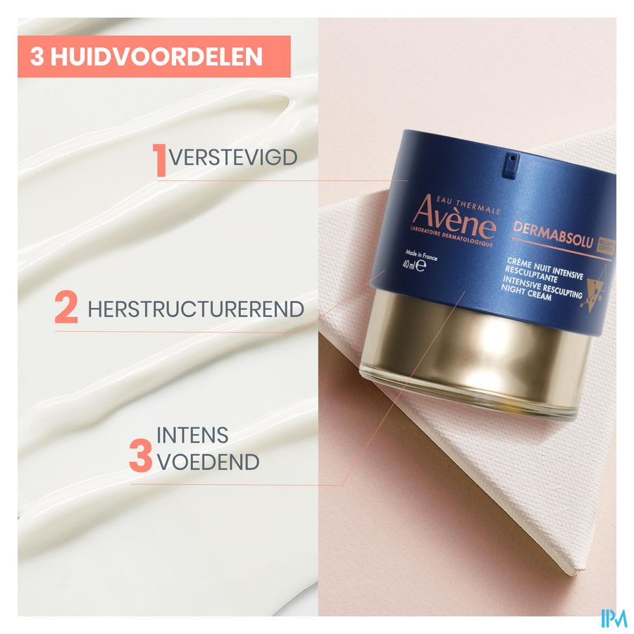 Avène Dermabsolu NUIT Crème intensive resculptante anti-âge 40ml