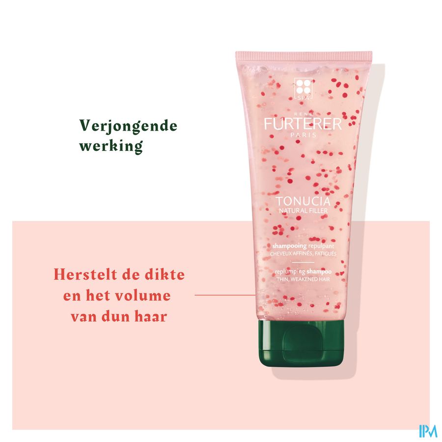 René Furterer - Shampooing repulpant - Shampoing densifiant pro-jeunesse - TONUCIA NATURAL FILLER