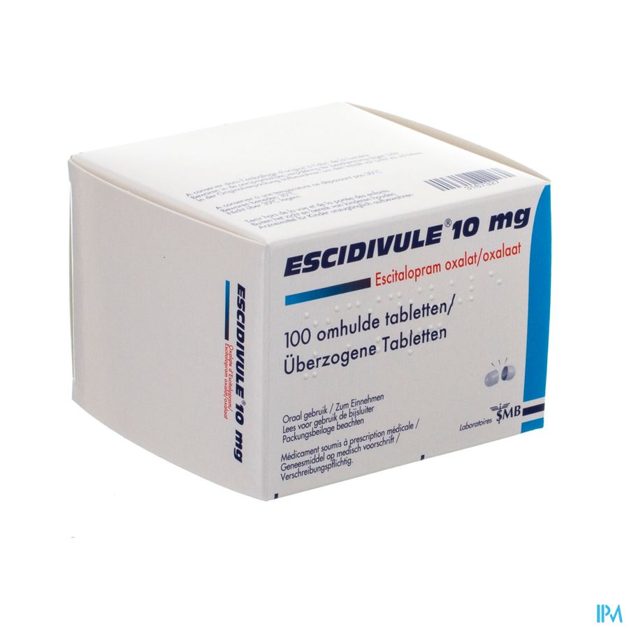 Escidivule 10mg Comp Enrob 100