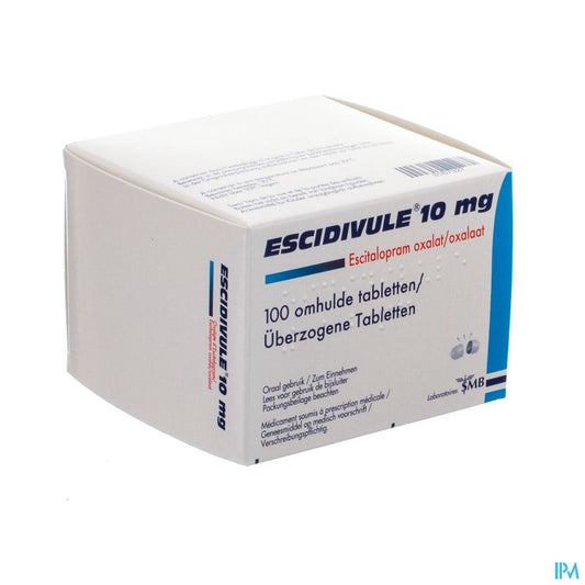 Escidivule 10mg Comp Enrob 100