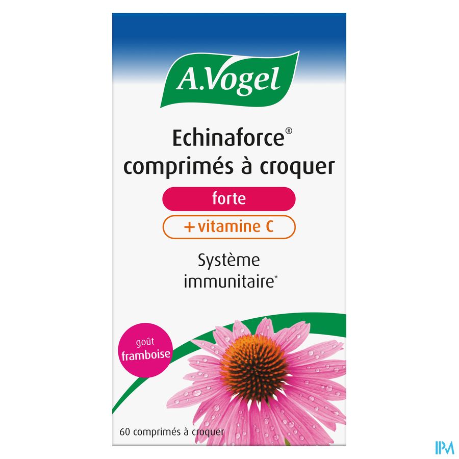 A.Vogel Echinaforce + Vit C 60 comprimés à croquer