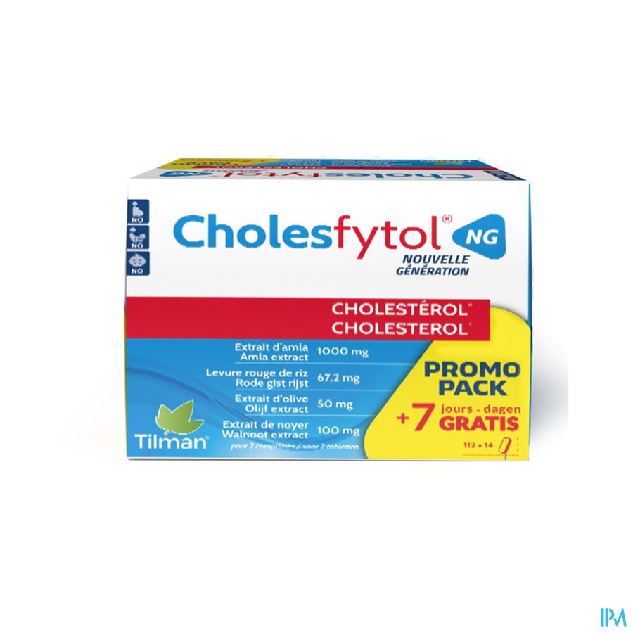 Cholesfytol Ng Comp 112 + 14 Comp Promo Pack