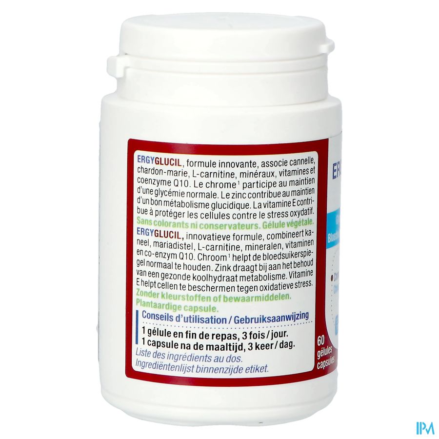 Ergyglucil Caps 60