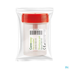 Careway Pot Selles Sterile + Spatule 60ml