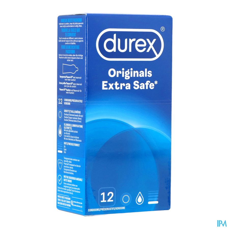 Durex Extra Safe Preservatifs 12