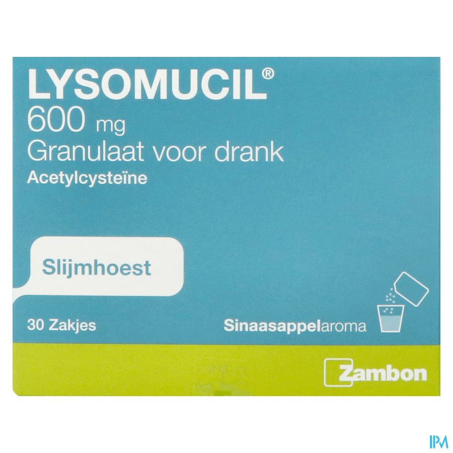 Lysomucil 600 Gran Sach 30 X 600mg