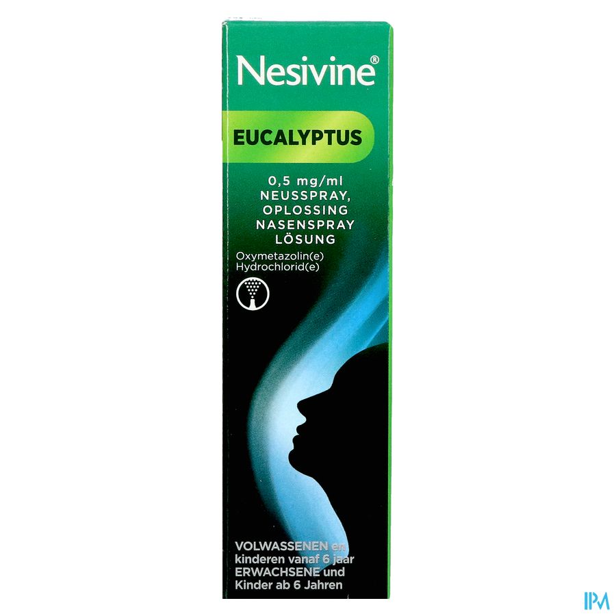 Nesivine Eucalyptus 0,5mg/ml Sol Pulv Nasal 15ml