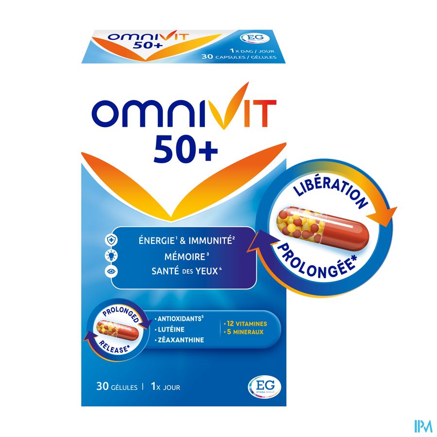 Omnivit 50+ Caps 30