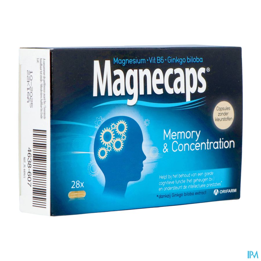 Magnecaps Memory & Concentration Caps 28 Nf