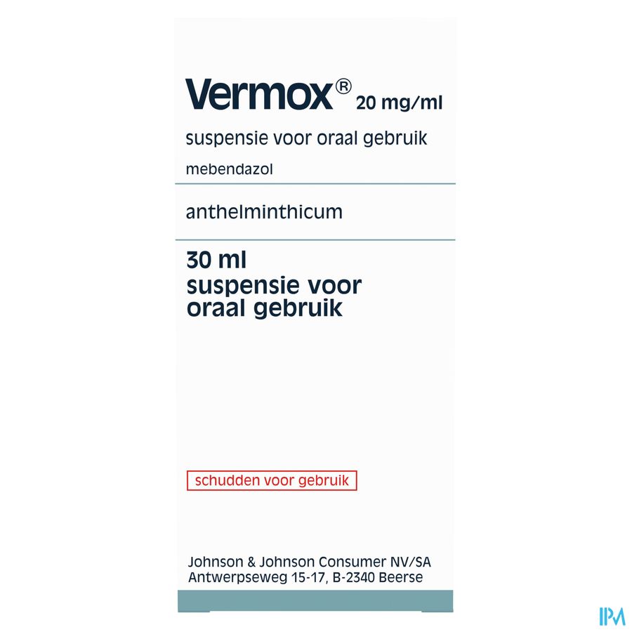 Vermox Susp 30ml 2%