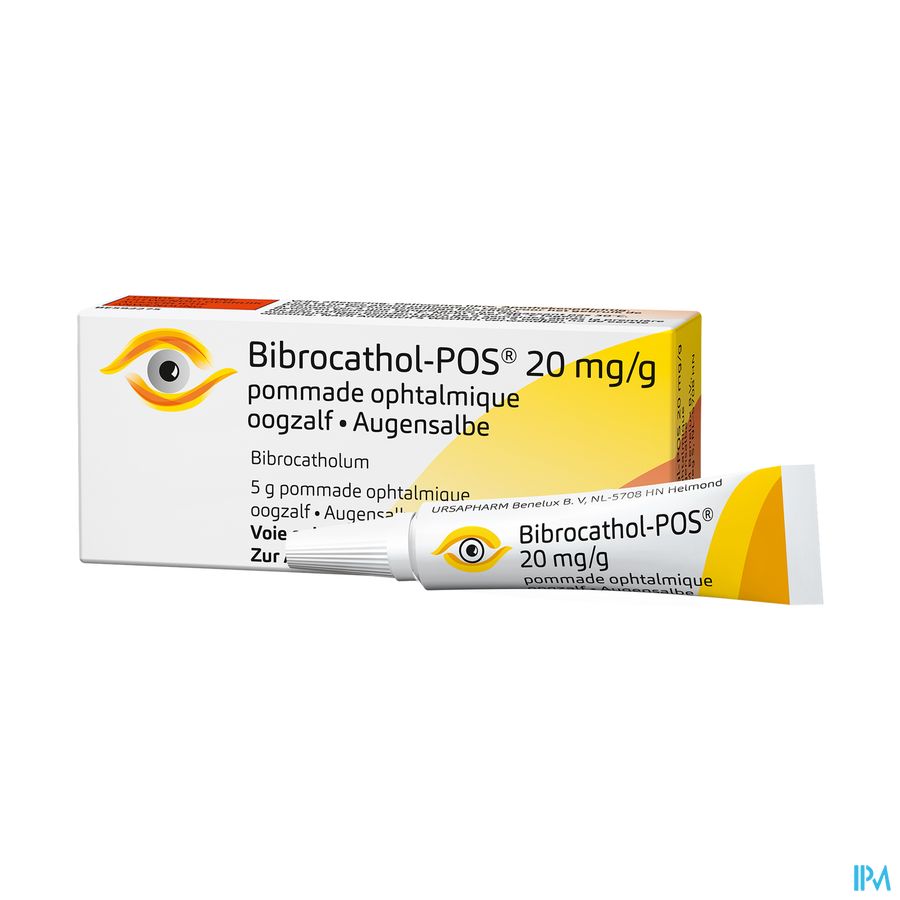 Bibrocathol-Pos 20Mg/G Pommade Ophtalmique Tube 5G