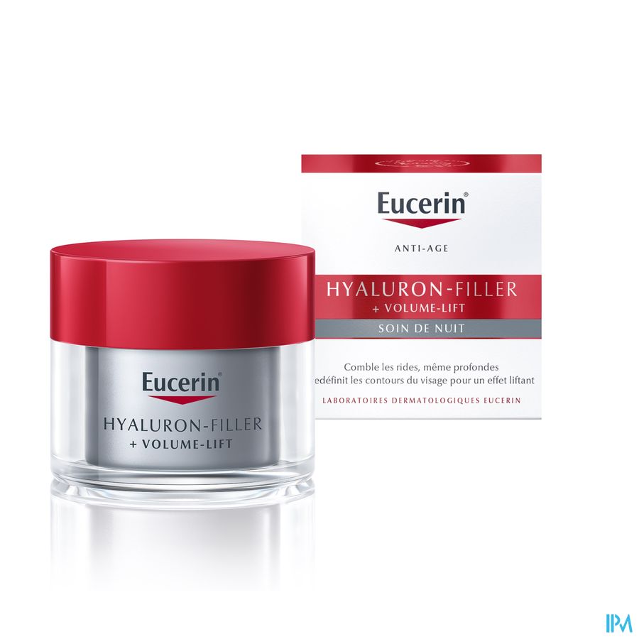 Hyaluron-Filler + Volume-Lift Soin de Nuit Anti-Rides & Anti-Âge Pot 50ml