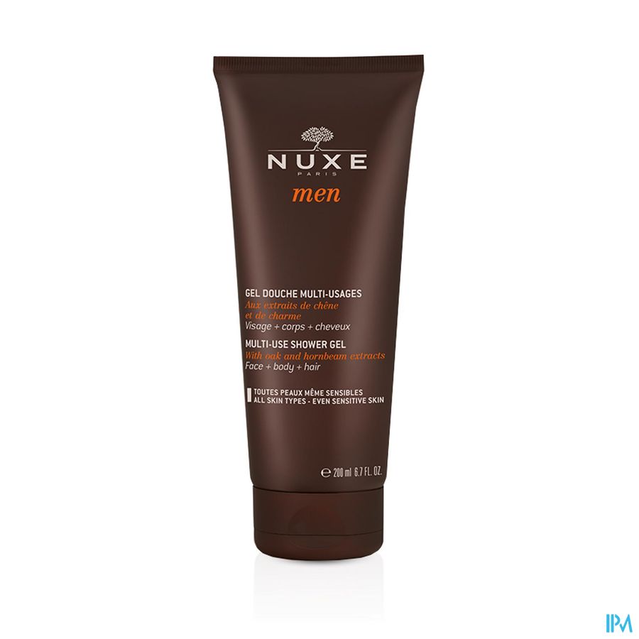 Nuxe Men Gel Douche Multi Usage Tube 200ml