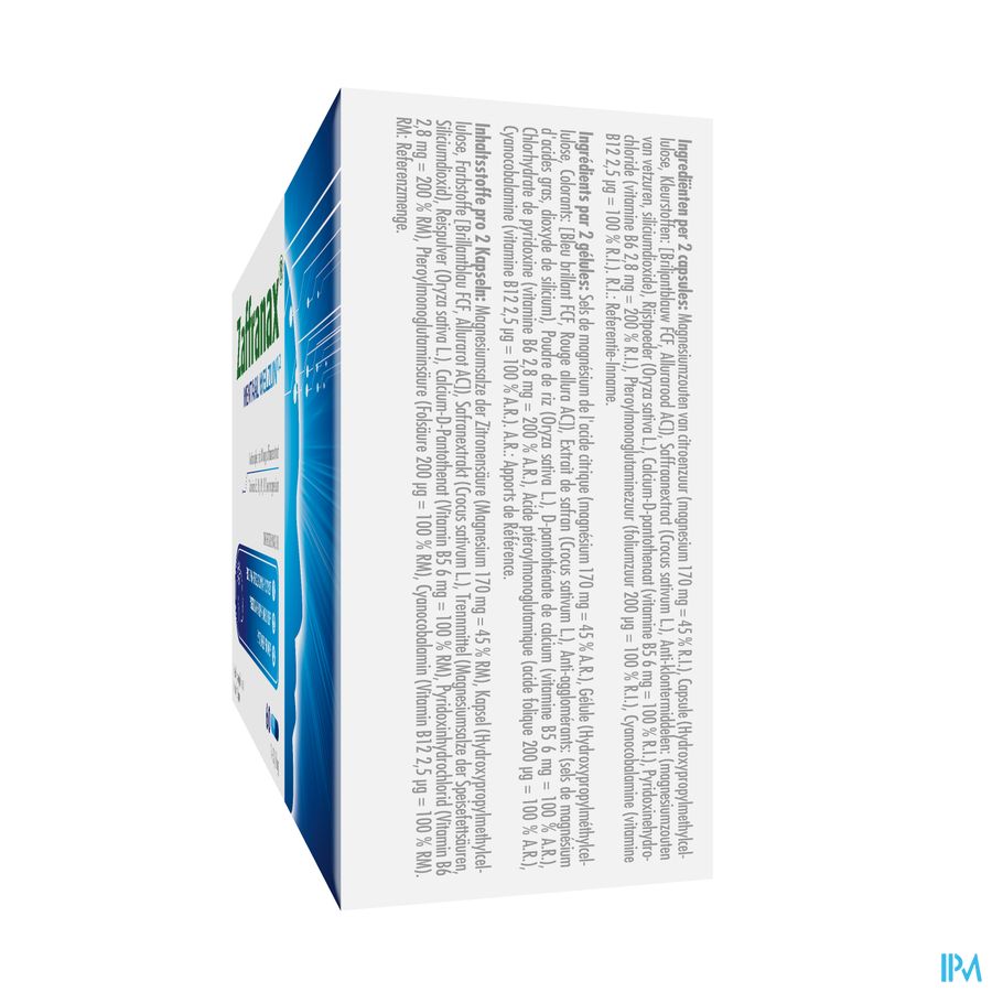 Zaffranax® Bien-être Mental 60 Gélules - Stress (4), Fatigue (3), Émotionnel (1)
