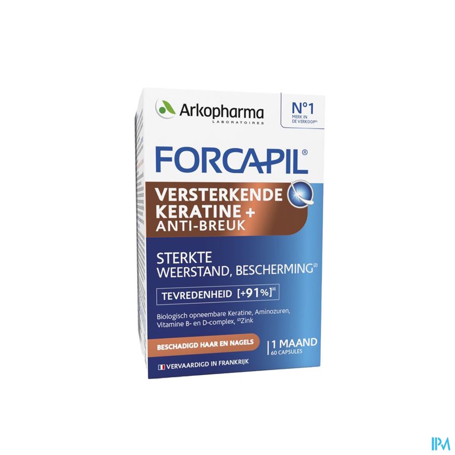 Forcapil Keratine+ Caps 60