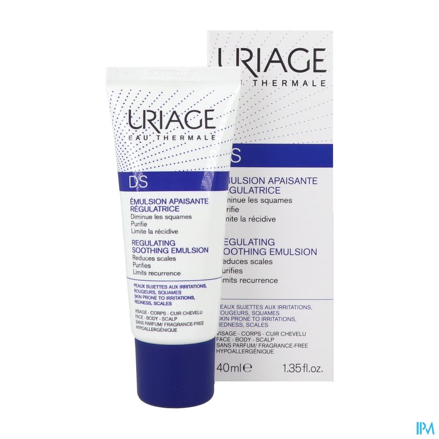Uriage Ds Emuls Soin Regulateur Tube 40ml