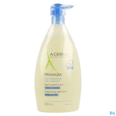 A-DERMA - PRIMALBA GEL LAVANT 2 EN 1 BEBE CORPS ET CHEVEUX - Peaux fragiles du bébé