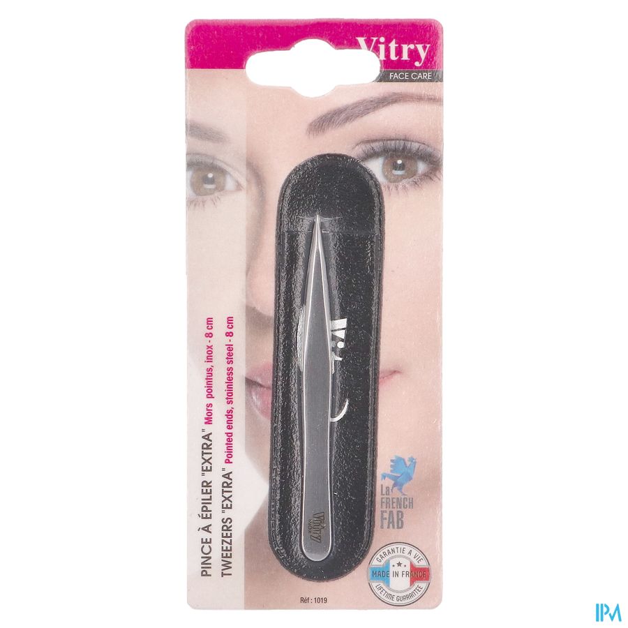 PINCE A EPILER "EXTRA"  INOX MORS POINTUS