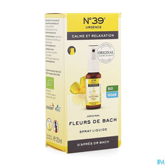 Fleurs de Bach Bio N°39 Urgence Spray 20ml