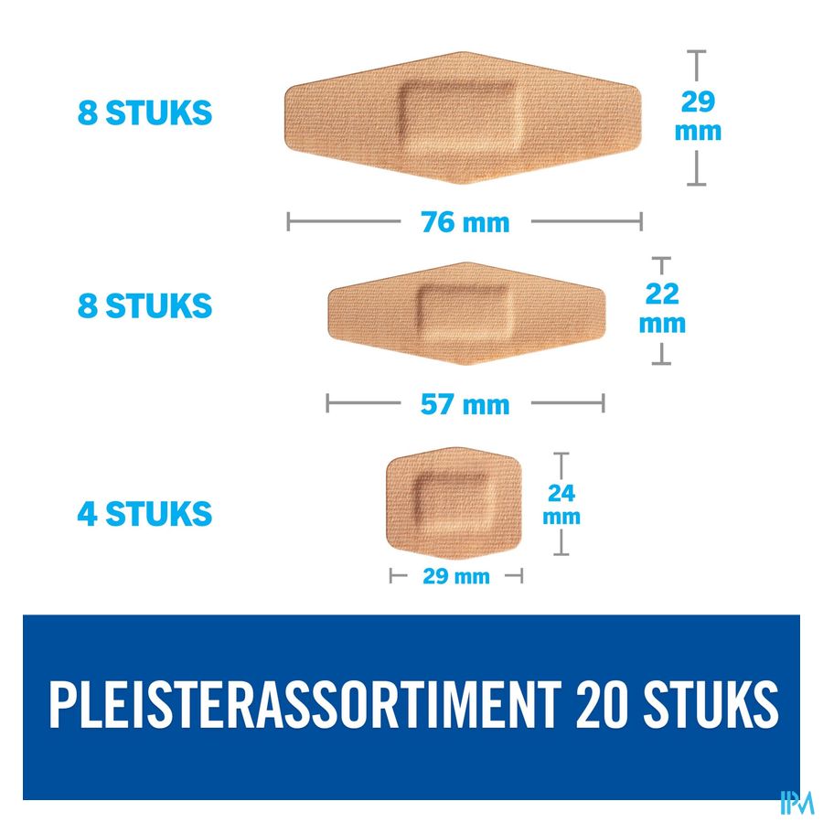 Nexcare 3m Duo Pansement Assortiment 20